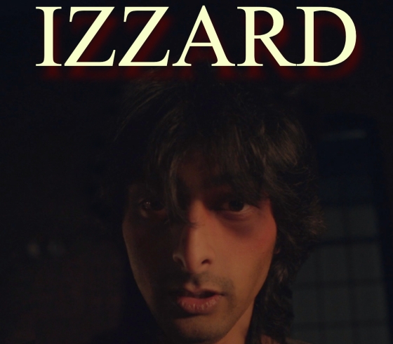 Poster promoting the film Izzard